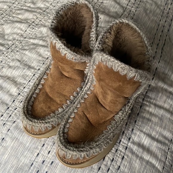 Mou Running Eskimo 18 Brown Boots - Picture 7 of 9